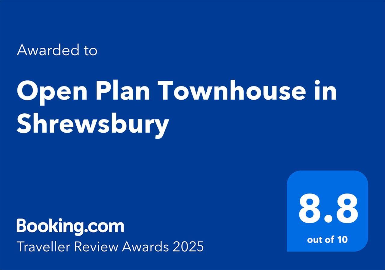 Open Plan Townhouse In Shrewsbury Villa Bagian luar foto